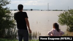 Еще недавно здесь была дорога