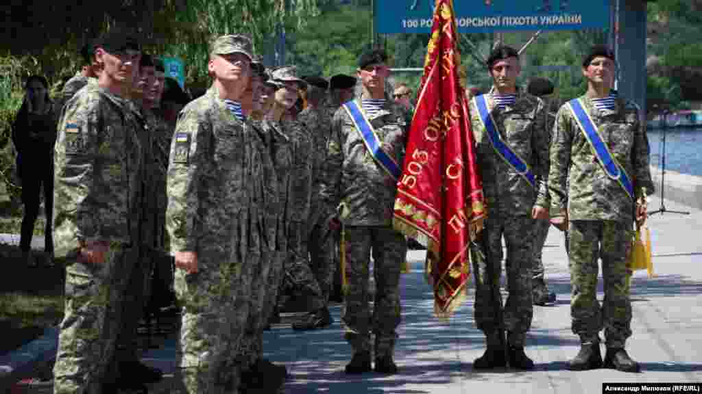 На сегодняшний день в структуре КМП&nbsp;&ndash; бригада морской пехоты, артиллерийская бригада, три отдельных батальона морской пехоты, а также реактивный артиллерийский полк