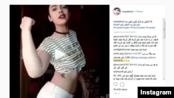 Maedeh Hojabri-nin Instagram hesabı