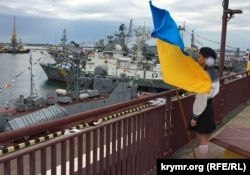 Празднование Дня военно-морских сил Украины в порту Одессы, 2 июля 2017 года