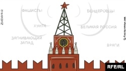 Политическая карикатура Евгении Олейник