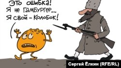 Sergey Elkinin karikaturası 