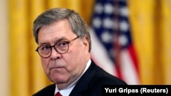 ABŞ ədliyyə naziri və baş prokuroru William Barr 