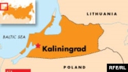 Russia -- Kaliningrad map, undated